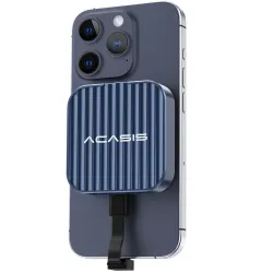 ACASIS 2230 SSD Enclosure with Magnetic Suction for iPhone 15 Pro Max ProRes, 10Gbps USB C 3.2 Gen2, Aluminum M.2 NVMe S