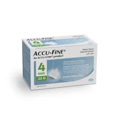 Accu Fine Insulin Pen Needles Â Pack 100