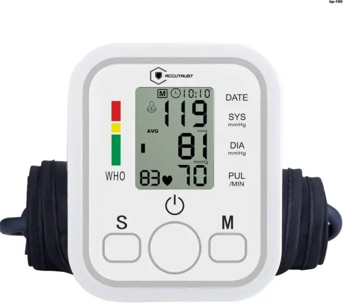 Image of Accutrust BP-190 Digital Blood Pressure Monitor