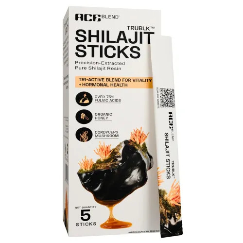Image of Ace Blend 400mg TRUBLK Shilajit Sticks (5 Servings)