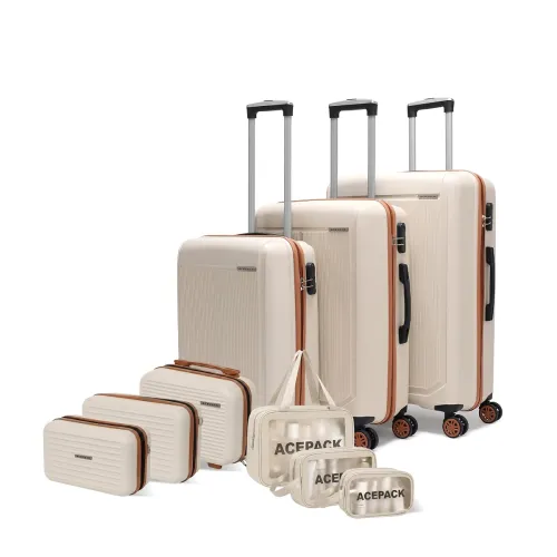 Image of ACEPACK by Verage Megatron Pro Luggage Set of 3 (20, 24 & 28 Inch)