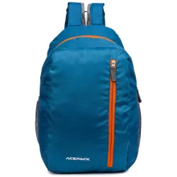 ACEPACK Daypack Bag 2 Compartment Backpack for Daily Use - Library, Office, Outdoor Hiking (Teal)