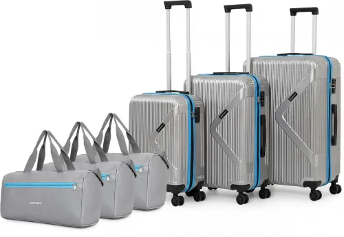 Image of ACEPACK Hard Body Set of 6 Luggage 8 Wheels