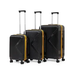 ACEPACK MEGATRON Set Of 3 Pieces Trolley Bag (Small + Medium + Large)