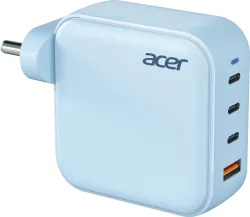 Acer 100 W GaN 5 A Wall Charger for Mobile with Detachable Cable