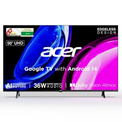 acer 127cm (50 inches) Ultra Series 4K Ultra HD Smart LED Google TV 