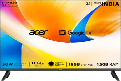 Image of Acer 32 inch HD Ready LED Smart Google TV 