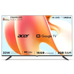 Acer 43inch G Plus 4K Smart LED TV (AR43UDGGR2851AD)