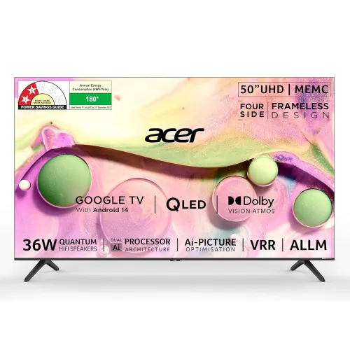 Image of Acer 50-inch 4K QLED Smart Google TV