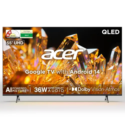 Image of Acer 55Inch Ultra V Series 4K Smart QLED Google TV (AR55QDVGU2875BD)