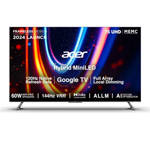 Image of Acer 75-Inch M Series 4K QLED Google TV (AR75UDMGR2885AT)