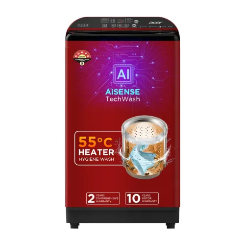 Image of Acer 9Kg 5 Star Fully Automatic Top Load Washing Machine (AR90HFATLH2C2CR24D)