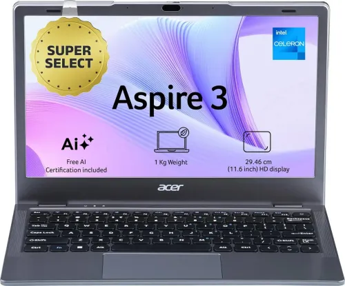 Image of Acer Aspire 3 Intel Celeron - (8GB/128GB SSD) 