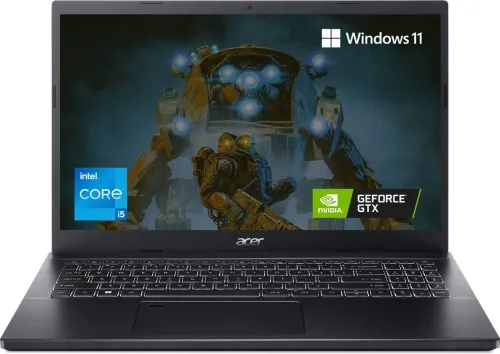 Image of Acer Aspire 7 Gaming Laptop Intel Core i5 12th Gen 1240P 8GB 512GB SSD Windows 11 Home 4GB NVIDIA GeForce GTX 1650 A715-