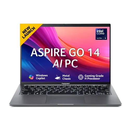 Image of acer Aspire Go 14 14th Gen 16GB DDR5 512GB AI Powered Laptop Intel Core Ultra 5 125H