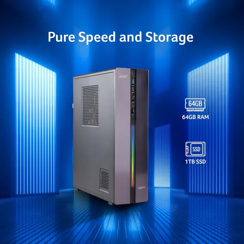 Image of Acer Aspire XC-1760 Ryzen 5 5600G Processor Desktop 