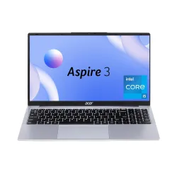 Acer Aspire 3 Intel Core i5-1334U Processor,Office 2024 + M365 Basic, (8GB DDR4 RAM/500 GB SSD) with 39.62 cm (15.6\') FHD LED-Backlit IPS Display/Win 11Home,A325-53, Pure Silver, 1.7KG