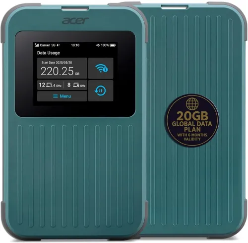 Image of Acer Connect M4 5G Portable Wi-Fi Router 2.4 GHz