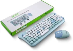 Acer cuteo Combo Set (White, Blue)