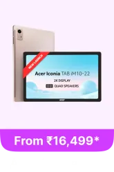 Acer Iconia Tab @ ₹16,499 on Flipkart Big Billion Days Sale