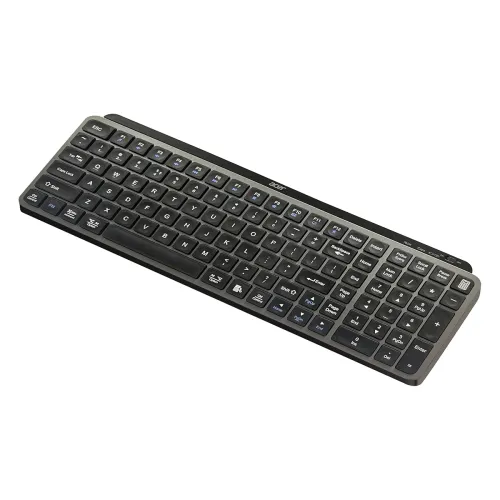 Image of Acer KeyPro X105 Wireless Keyboard I Dual Mode 2.4GHz USB + BT 5.0 I 105 Keys Full Size Keyboard I Rechargeable 400mAh B