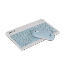 Acer Nano Pad Rechargeable Bluetooth Keyboard & Mouse Combo, 3 DPI Upto 1200 DPI, 78 Keys Anti Slip Back, Ultra Thin Des