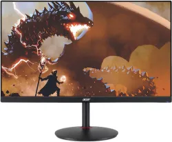 Acer Nitro 68.58 cm (27 inch) Quad HD LED Backlit IPS Panel Height Adjustable Gaming Monitor (XV272U) (Response Time: 1 