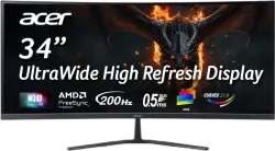 Acer Nitro ED0 Series 86.36 cm (34 inch) Curved UWQHD LED Backlit VA Panel