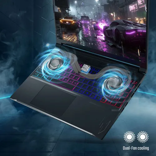 Image of Acer NITRO V 16S (i5 14th Gen) Intel Core 5 210H - (16 GB/512 GB SSD/Windows 11 Home/8 GB Graphics/NVIDIA GeForce RTX NV