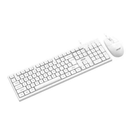 Image of Acer OfficeMate Wired Keyboard Mouse Combo 104 Keys Full Size Keyboard 