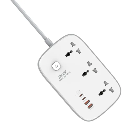 Image of Acer PowerHub Core 65W GaN Desktop Power Strip