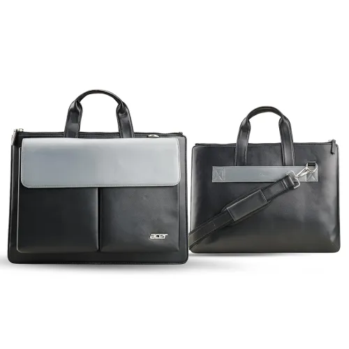 Image of Acer Slim Vegan Leather Laptop Carry Case