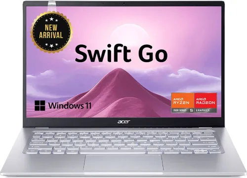 Image of Acer Swift Go 14 AMD Ryzen 5 Hexa Core 7430U (SFG14-41) Laptop