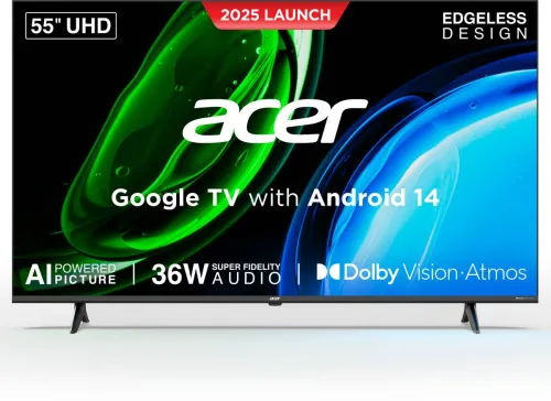 Image of Acer Ultra I Series 138.7 cm (55 inch) Ultra HD (4K) LED Smart Google TV 2025 Edition  (AR55UDGGU2875BD)