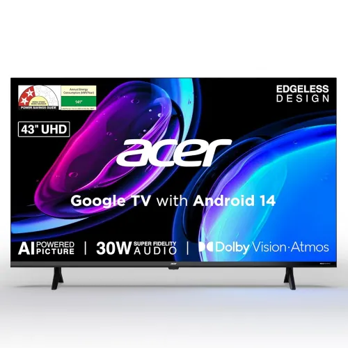 Image of acer Ultra I Series 108cm (43 inches) 4K Ultra HD Smart Google TV (AR43UDGGU2875BD)