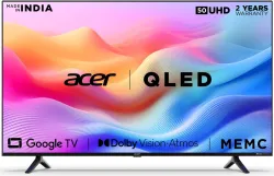 Acer V Series 127 cm (50 inch) QLED Ultra HD (4K) Smart Google TV  (AR50GR2851VQD)