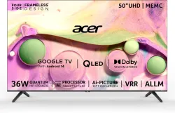 Acer V Pro Series 50inch Smart Google TV 2025 Edition (AR50QDQGR2851AD)