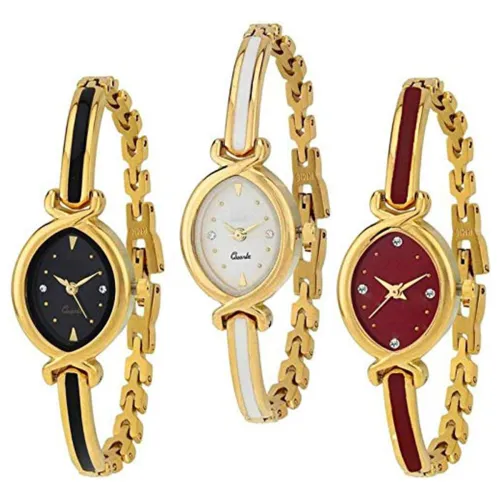 Image of Acnos® Premium Gold Chain Analog Watches 
