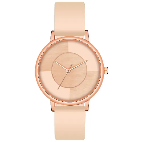 Image of Acnos Trendy Multi-Color Dial Analog Watch for Women with Synthetic Leather Strap