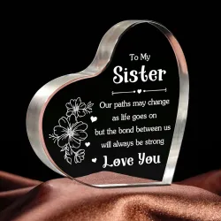 Acrylic plaque gifts 2 (Sister)