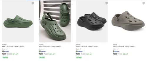 Image of Action Mens Footwear Upto 90% Discount