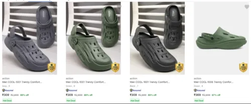 Image of Action Men’s Sandals & Floaters upto 89% Discount