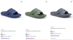 Action Men’s Slippers & Flip Flops upto 89% Discount