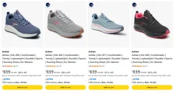 Action Womens Sport Shoes upto 86% Discount