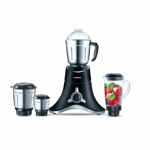 Image of ACTIVA ABS Super Chef 900W Mixer Grinder (4 Jars, Black)