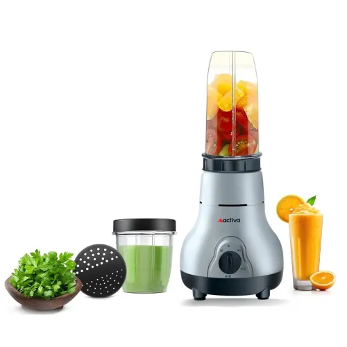 Image of ACTIVA Easy Mix Nutri 2 Jar Mixer Grinder for Smoothies, Chutney & Shakes