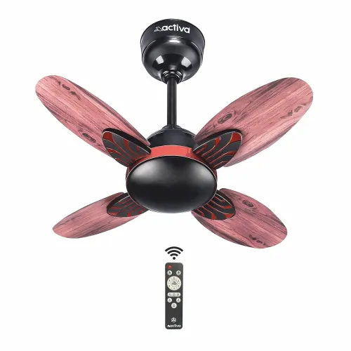 Image of ACTIVA Lotus 600mm BLDC Wooden Ceiling Fan