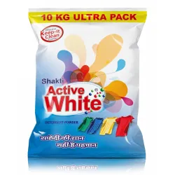 Active White Ultra Detergent Powder - 10 kg