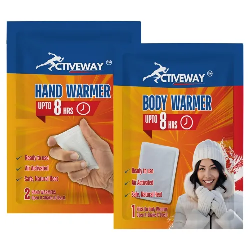 Image of ACTIVEWAY Body and Hand Warmer Set, Pack of 5