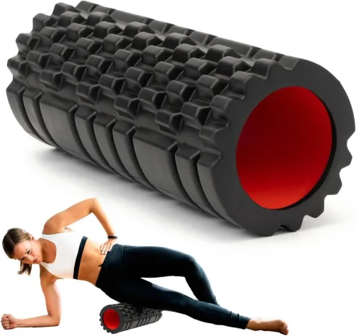 Image of AcuFitness Grid Foam Roller (Length 35 cm)